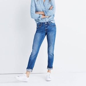 Madewell Slim Boyjean in Walton Wash. Size 30.
